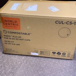 1000 Coffee Cup Lids - In Plastic