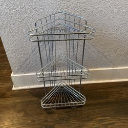 Corner Bathroom Shelf- 12”x 9”x 24”H