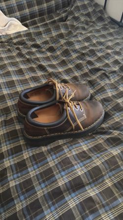 Doc Martens Brown Platform Shoe