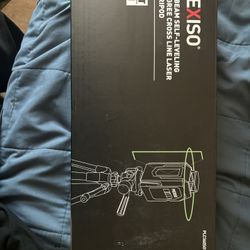 PREXISO® GREEN BEAM SELF-LEVELING 360-DEGREE CROSS LINE LASER WITH TRIPOD