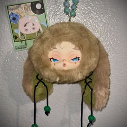 Dodo Nami Twinkle Bunny Plush Keychain