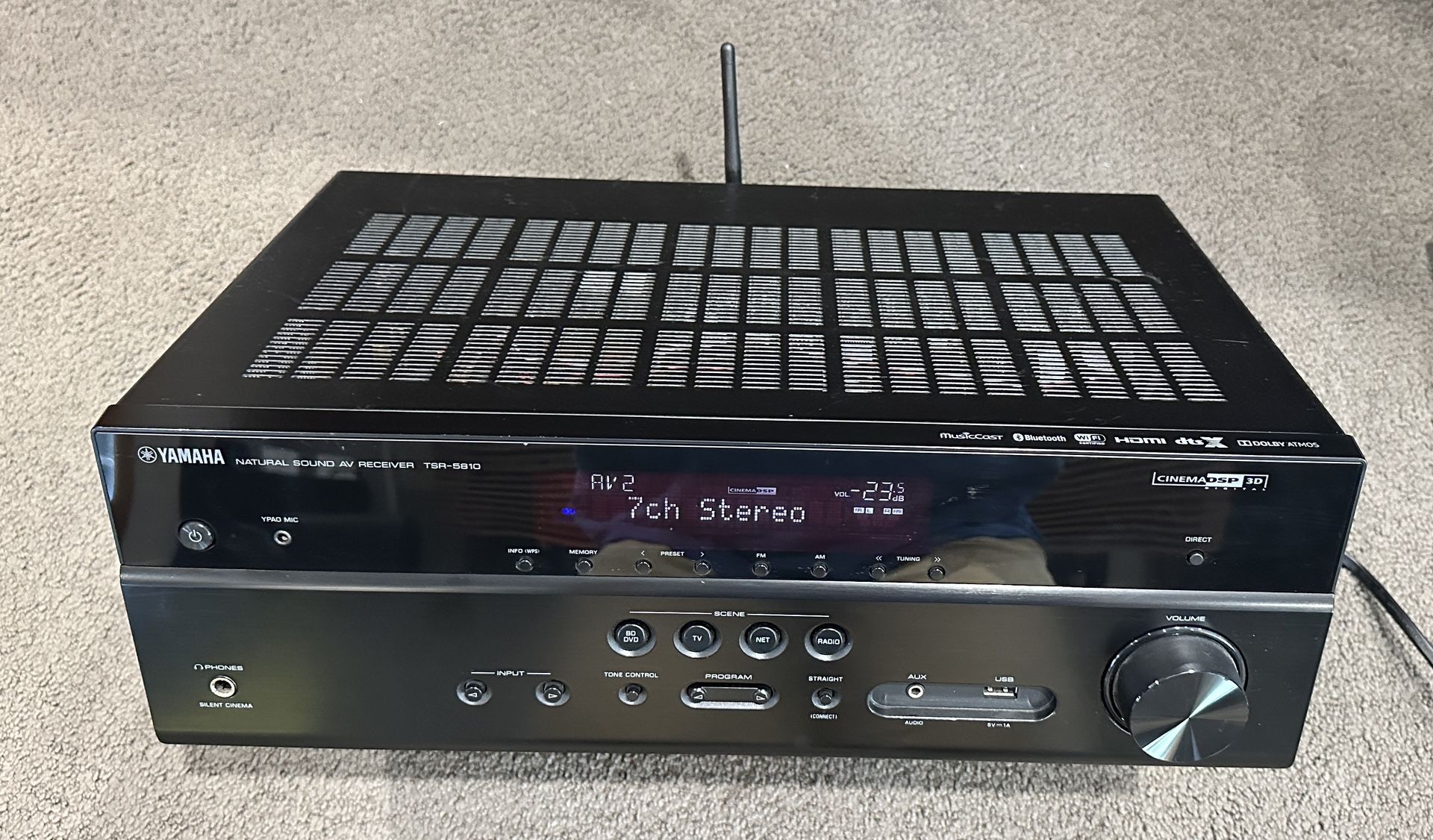 Yamaha TSR-5810 7.2 4K Surround Receiver