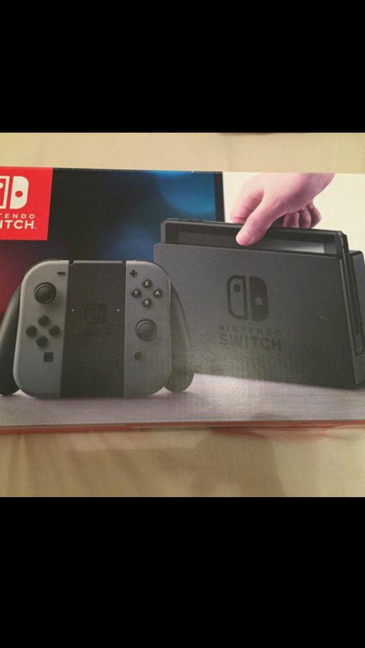 $230 NINTENDO SWITCH, with ZELDA (PHYSICAL GAME) BRAND NEW!!! (GREY) GOT YESTERDAY BEST BUY CASH ONLY SF MEET ASAP $200 switch console $40 game