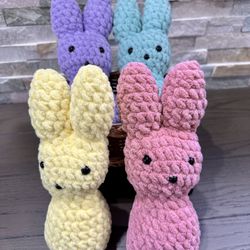 Handcrafted Easter Peeps Bunny 