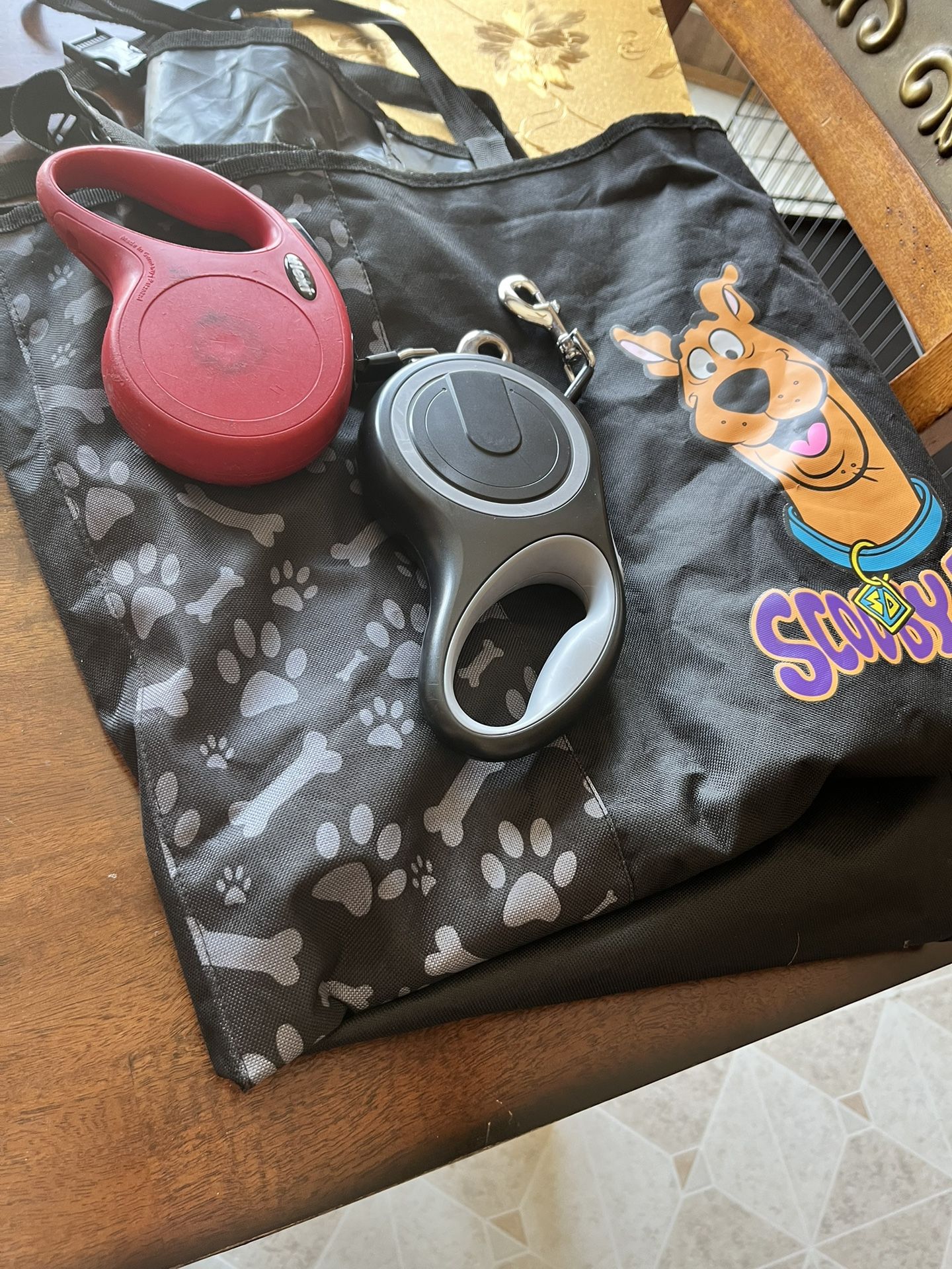 Car Seat Cover For Dogs And 1 New Leash And One Used