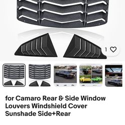 5th Gen Camaro Louvers