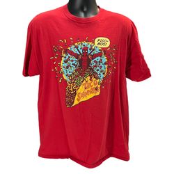 Marvel Deadpool Taco Surprise T-Shirt XL Lootcrate Exclusive Funny Tee Red