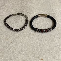 Fossil & Inox    Bracelets  Both For $20