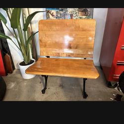 Vintage Buffalo New York No 3 Schoolhouse Chair/cubby 