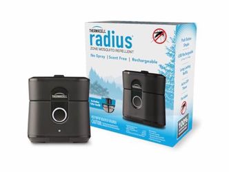 Thermacell Mosquito Repellent Radius Zone, Gen 2.0, Rechargeable; Includes 12-Hour Mosquito Repellent Refill