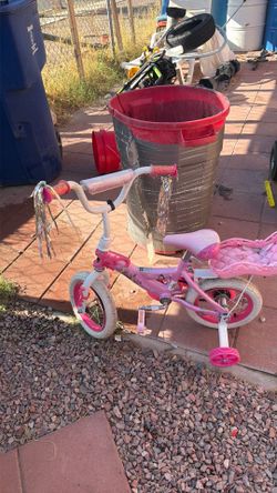 Pink princess bike