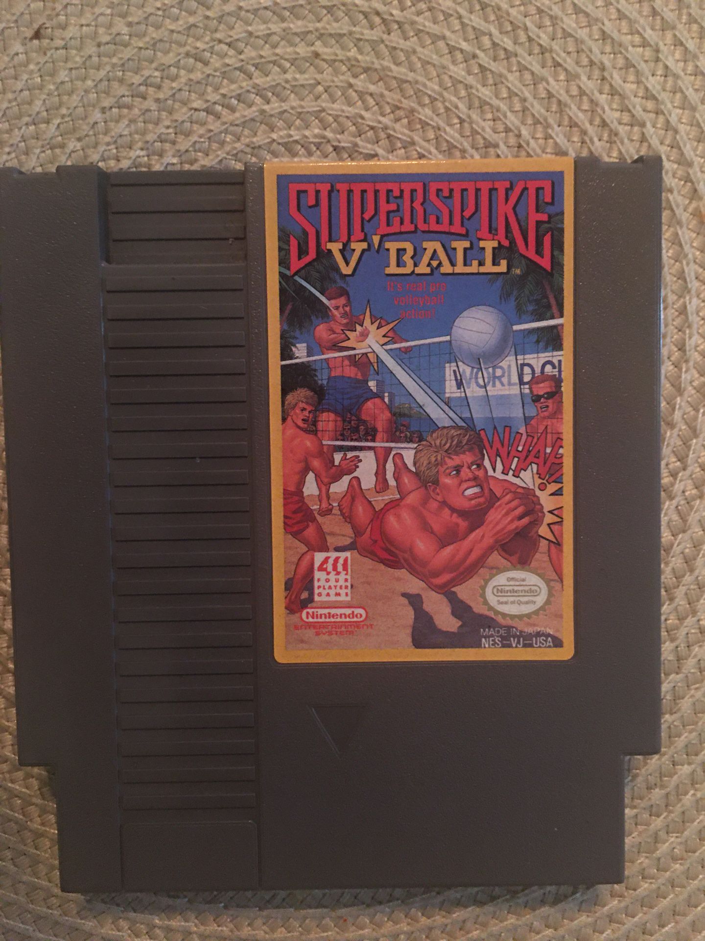 Nintendo nes super spike v ball