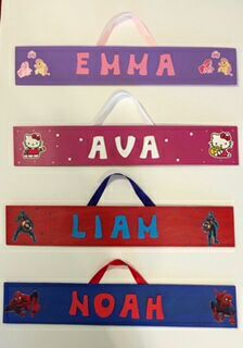 Kids Personalized name banners