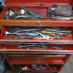 Tool Box With Tools 