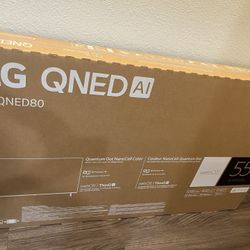 LG QNED 55” 4K TV