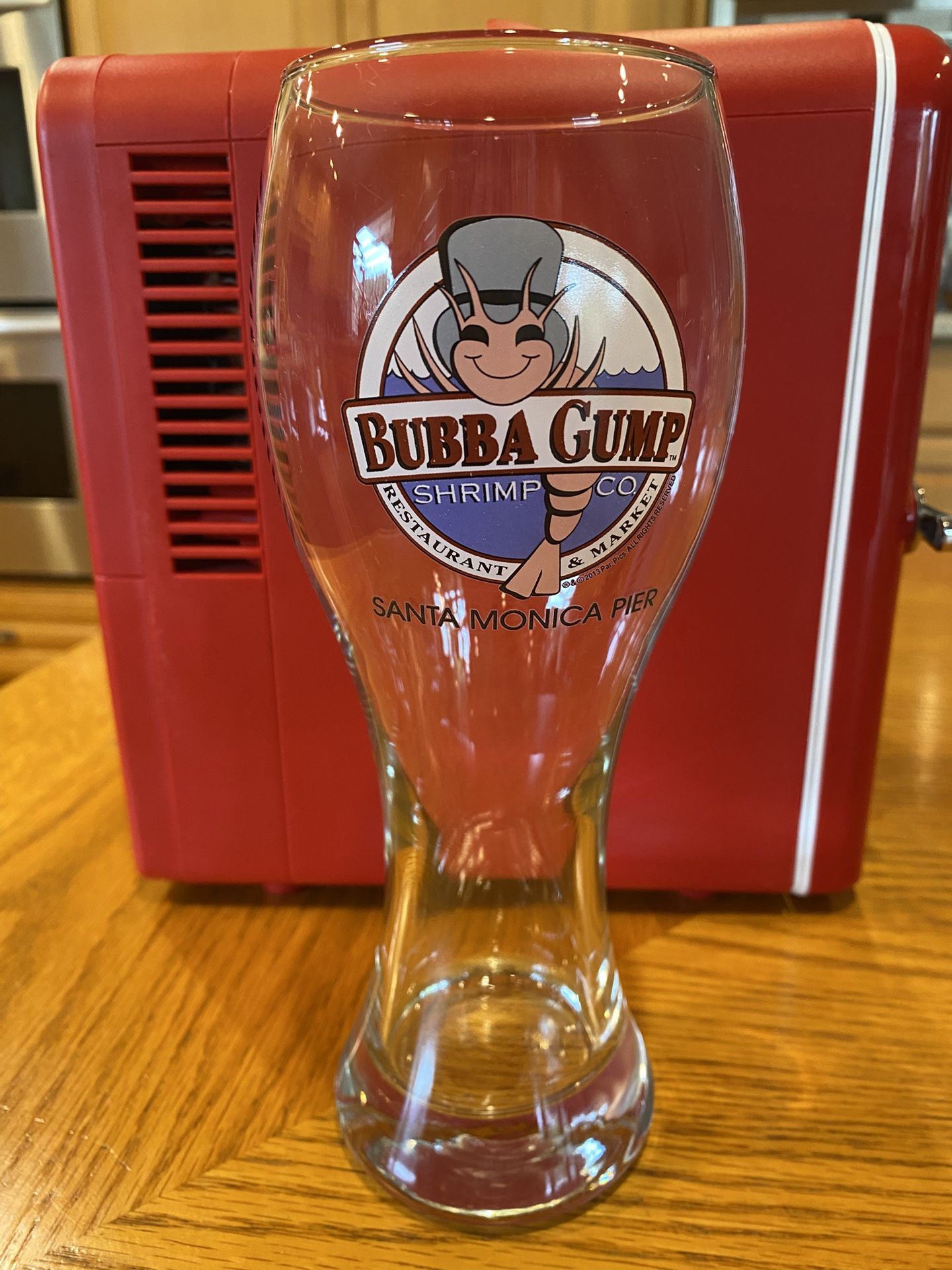 Bubba Bump Shrimp Co. Glass - Santa Monica
