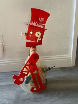 Vintage 1960s IDEAL toy company. MR MACHINE   Steampunk antique
