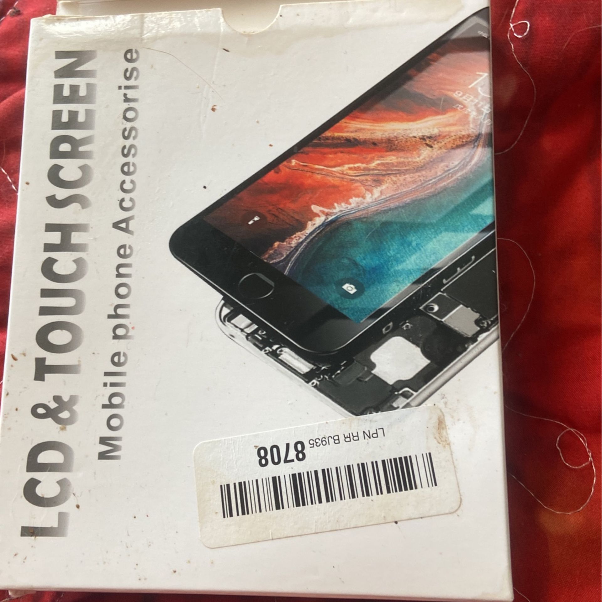 iPhone repair kit with replacement screen