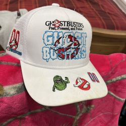 White Gost Buster Hat Adjustable