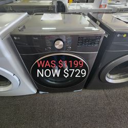 7.4 Cu. Ft. Ultra Large Capacity Smart Wifi Enabled Front Load Electric Dryer