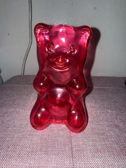 Pink Light up Gummy bear decor