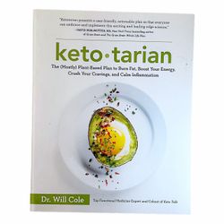Ketotarian: The (Mostly) Plant-Based Plan to Burn Fat, Boost Your En - VERY GOOD , NEW