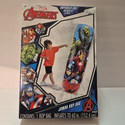 New & Sealed! Avengers Jumbo Bop Bag