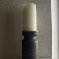 Candles with holders