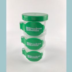 Stacker bottle baby formula dispenser
