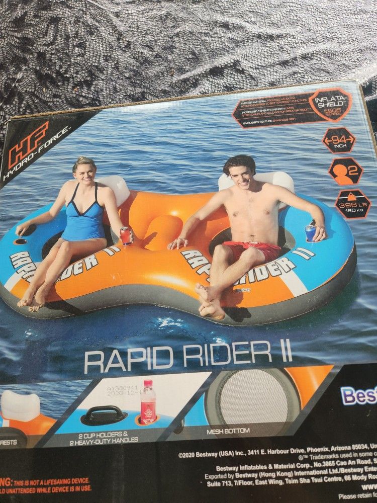 Water Tube Inflatable Ride On. New