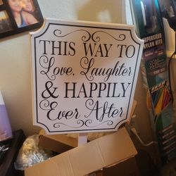 Wedding Sign