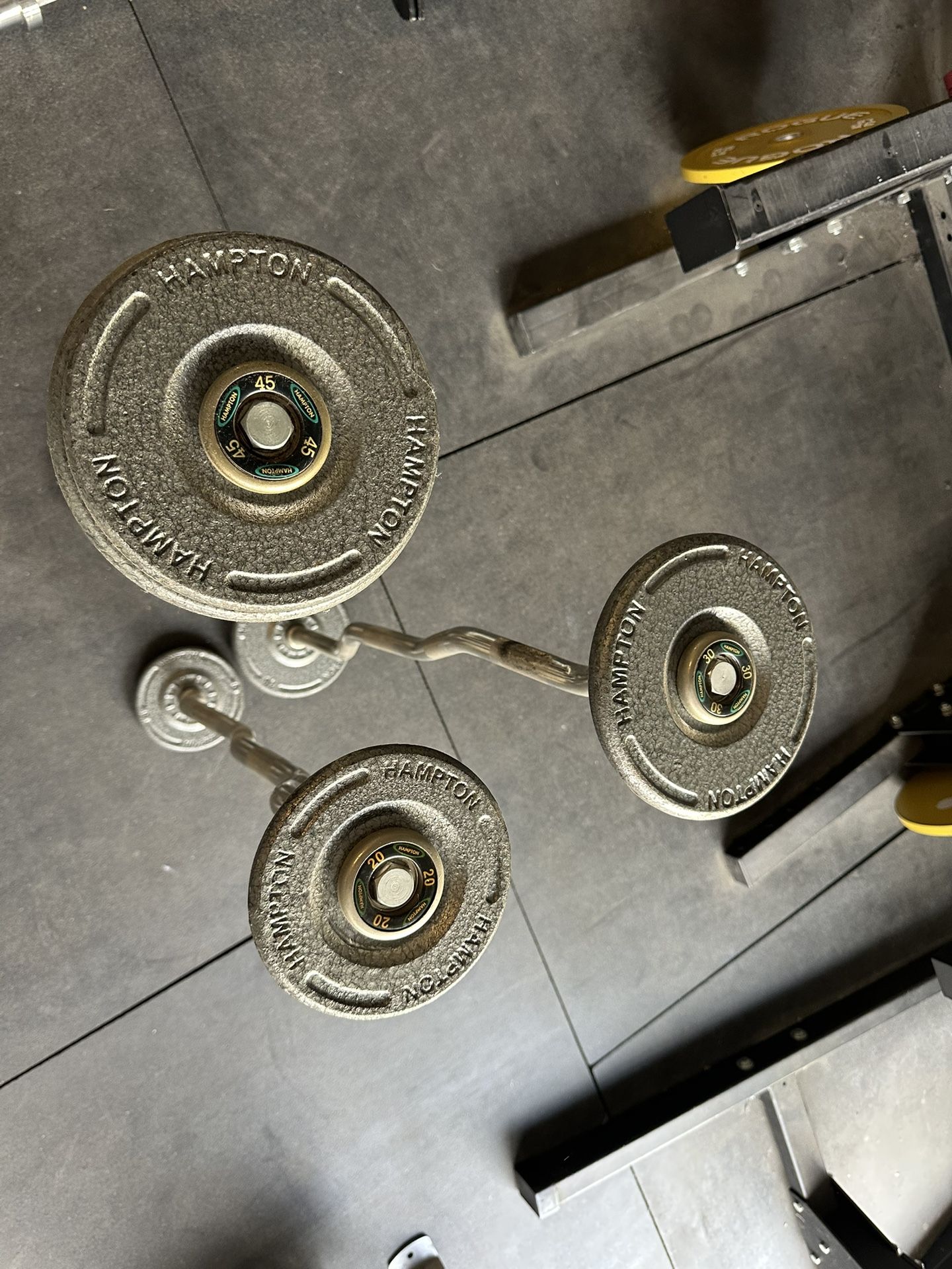 Hampton Curl / Straight Bars Fixed Weight