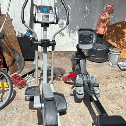 Pro-Form rowing machine and elliptical 