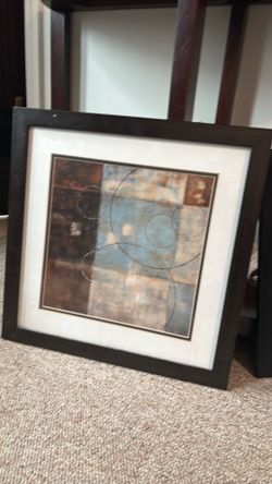 Modern Framed Abstract Wall Art