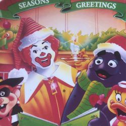 Mc Donald’s Christmas Plate