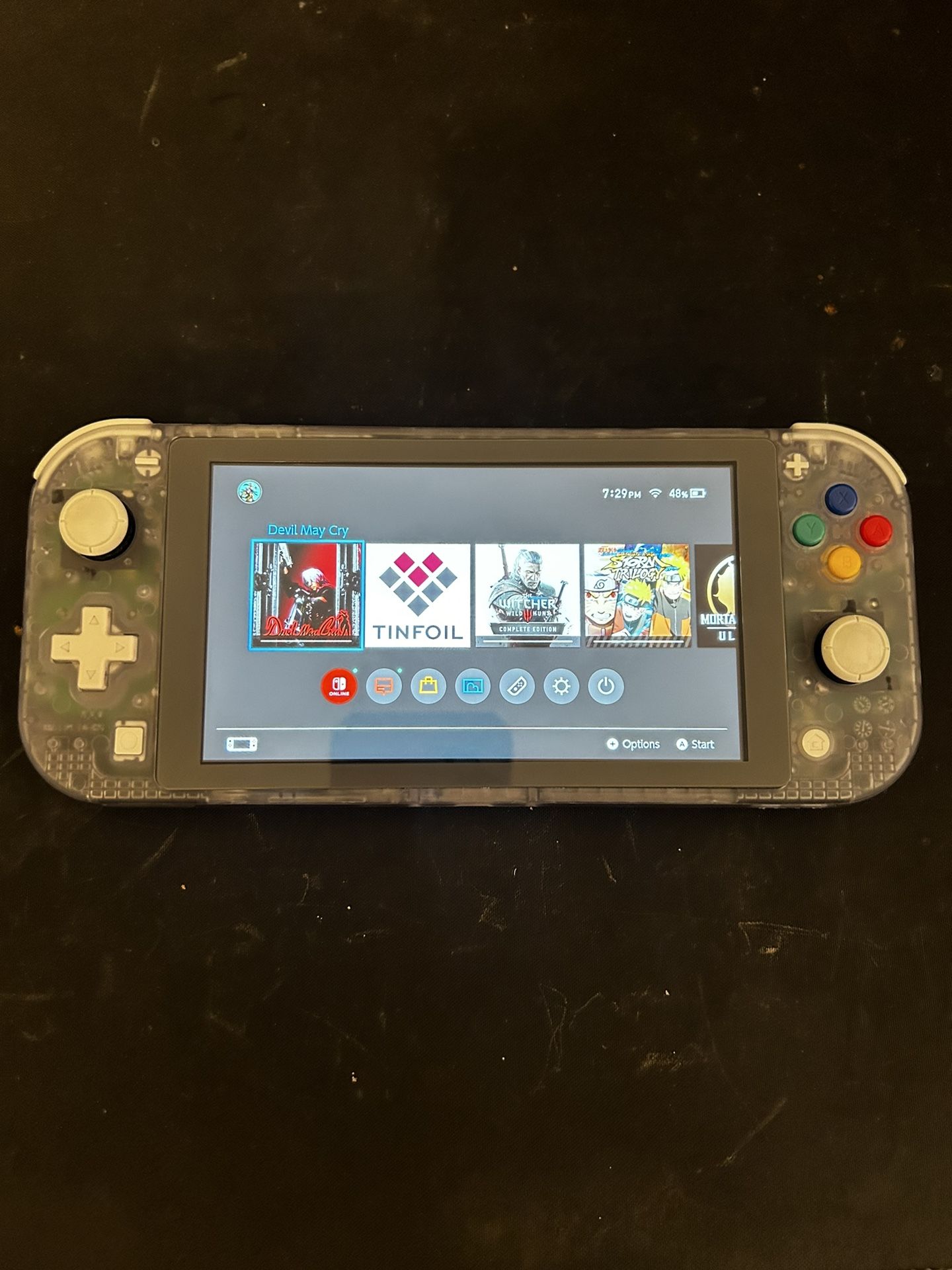 Modded Switch Lite