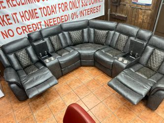 Reclining Sectional Sofa Brand New ON CLEARANCE FOR $1049