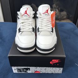 Jordan 4 white cement