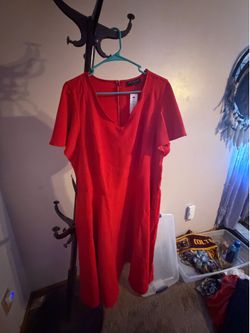 Lane Bryant red dress