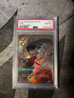 Trading PSA 10 Ahri Origins Overnumbered