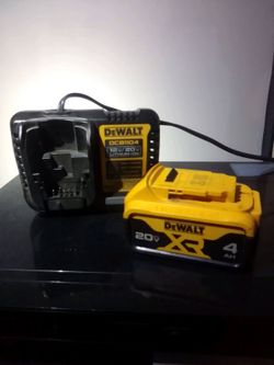 DeWalt Battery and Battery Charger