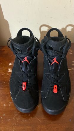 2019 Air Jordan 6 Black Infrared Size 9.5