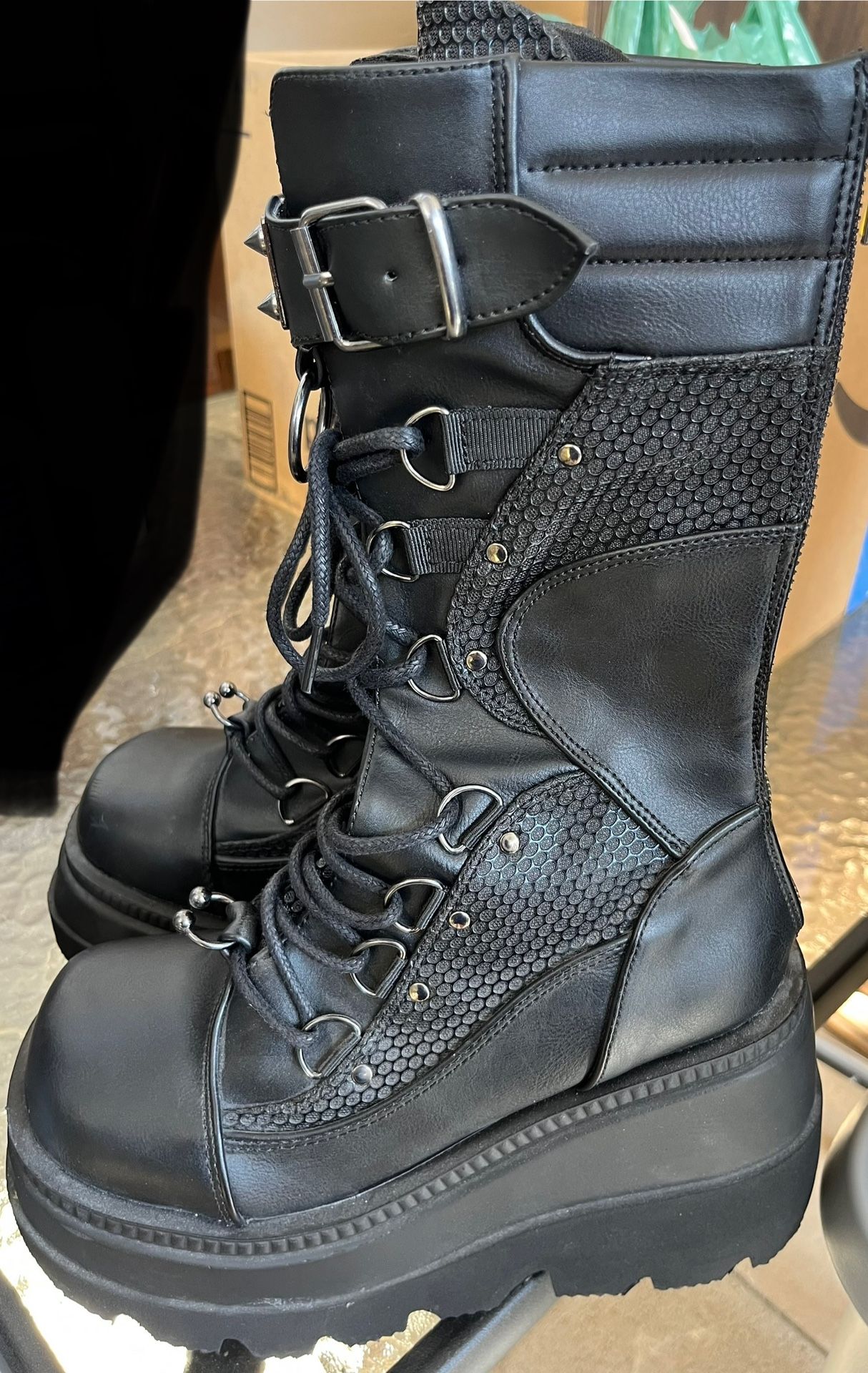 High Rise Demonia Shaker Boots