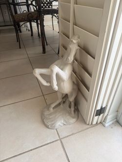 Concrete statues