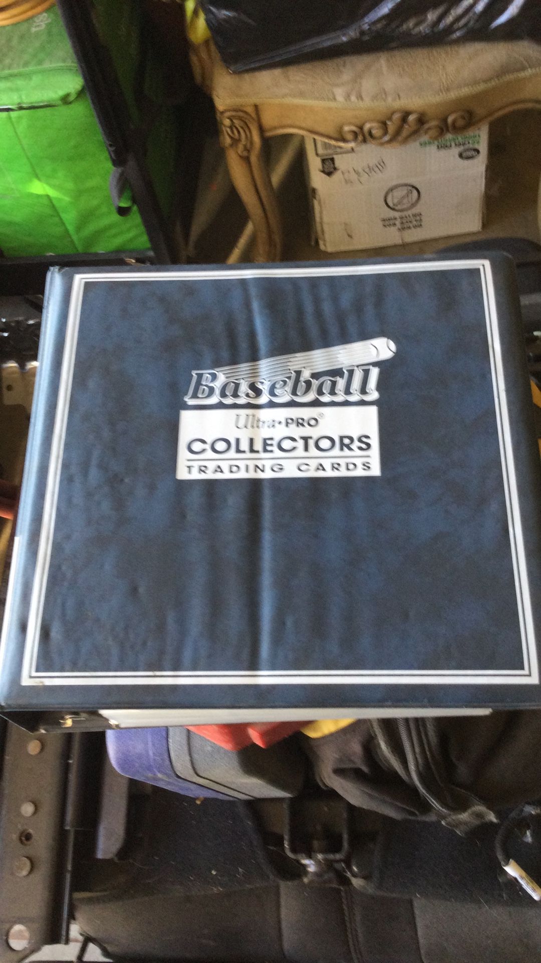 Baseball Cards In Ring Binder Ultra-Pro
