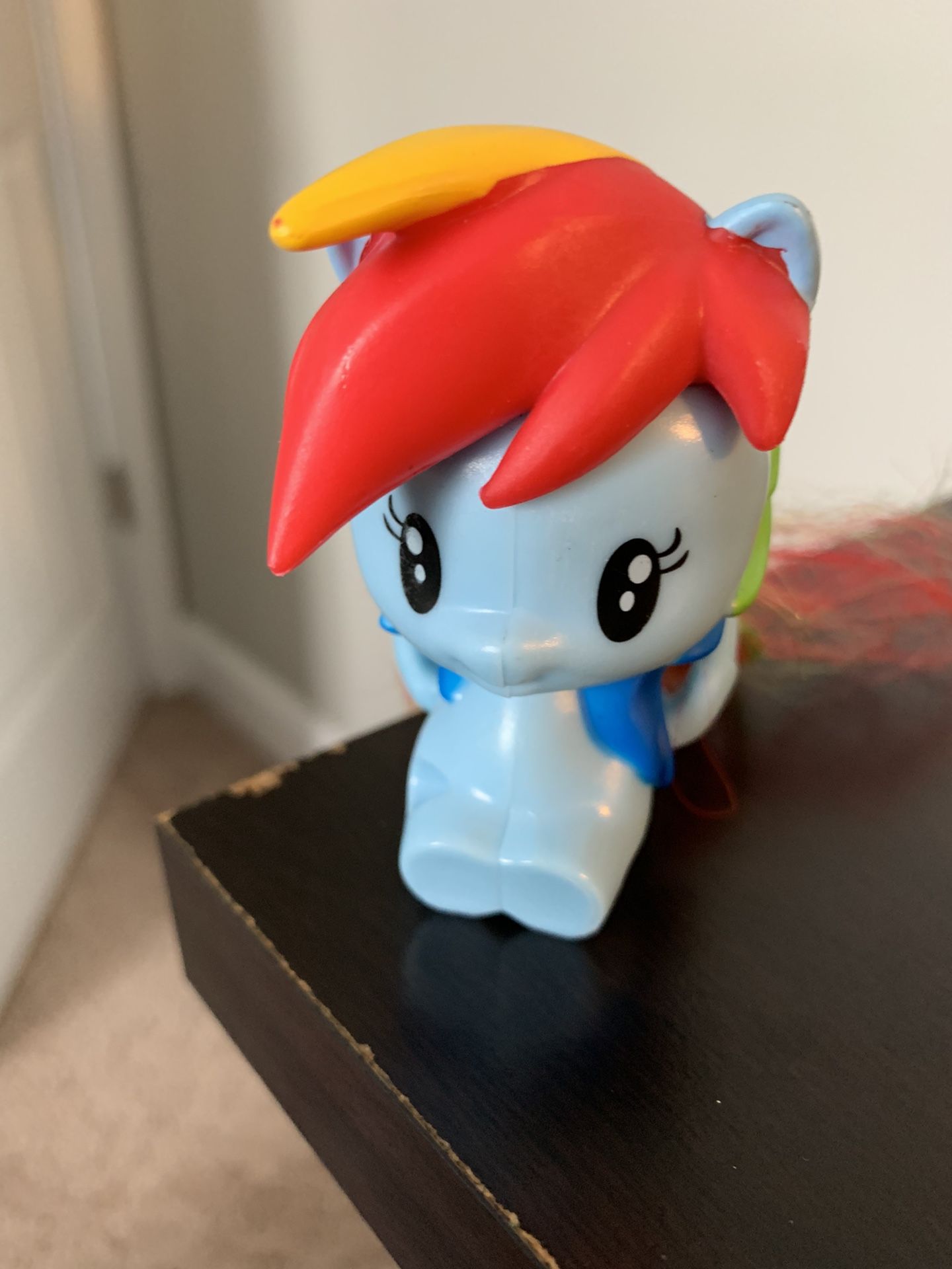  My Little Pony Happy Meal Toy Rainbow Dash Figure by McDonald's