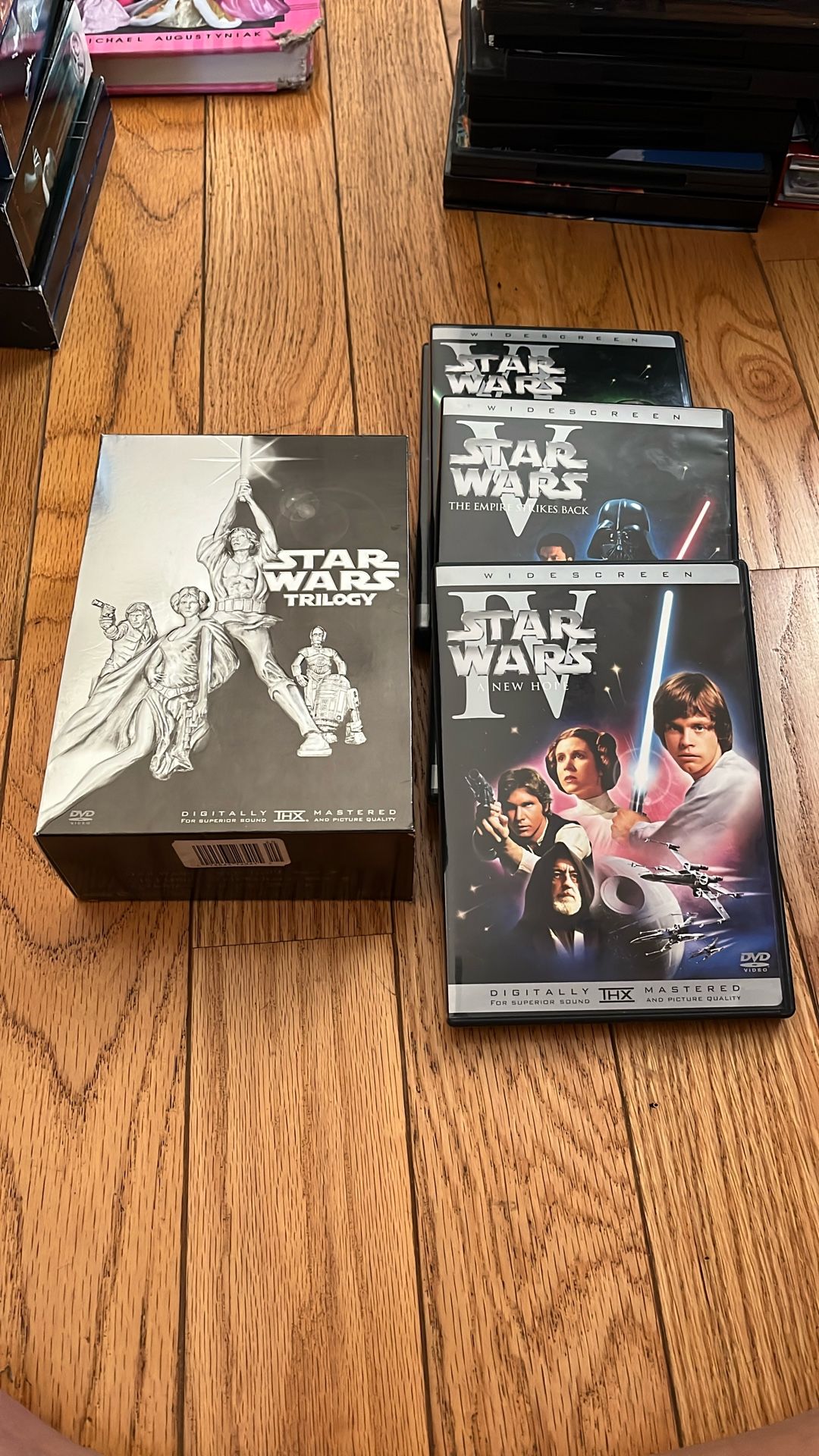 STAR WARS TRILOGY DVD COLLECTION 