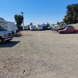 Fenced Gated Secure Property For Storage Of RVs Trailers Boats Autos Maximum Length 25ft 