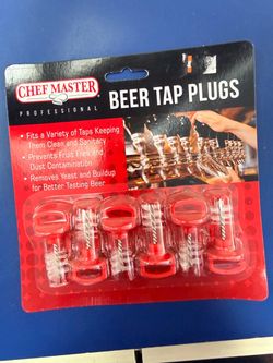 Beer Tap Plugs 6 pack