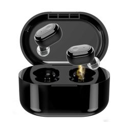 Hearing Aids Rechargeable, Double Noise Reduction, Pitch Elimination, Longer Endurance, Portable Hearing Amplifiers with Charging Box for Adults Heari